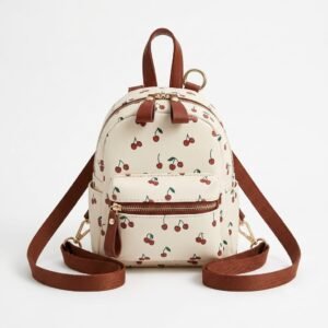 White Mini Cherry Bag