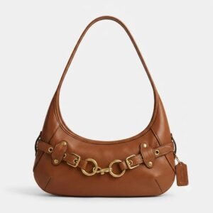 Classic Pebbled Shoulder Bag