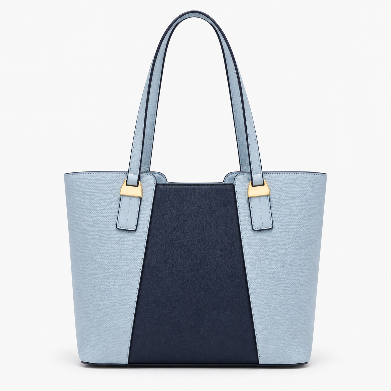 Blue and Navy Classic Tote Bag - Image 3