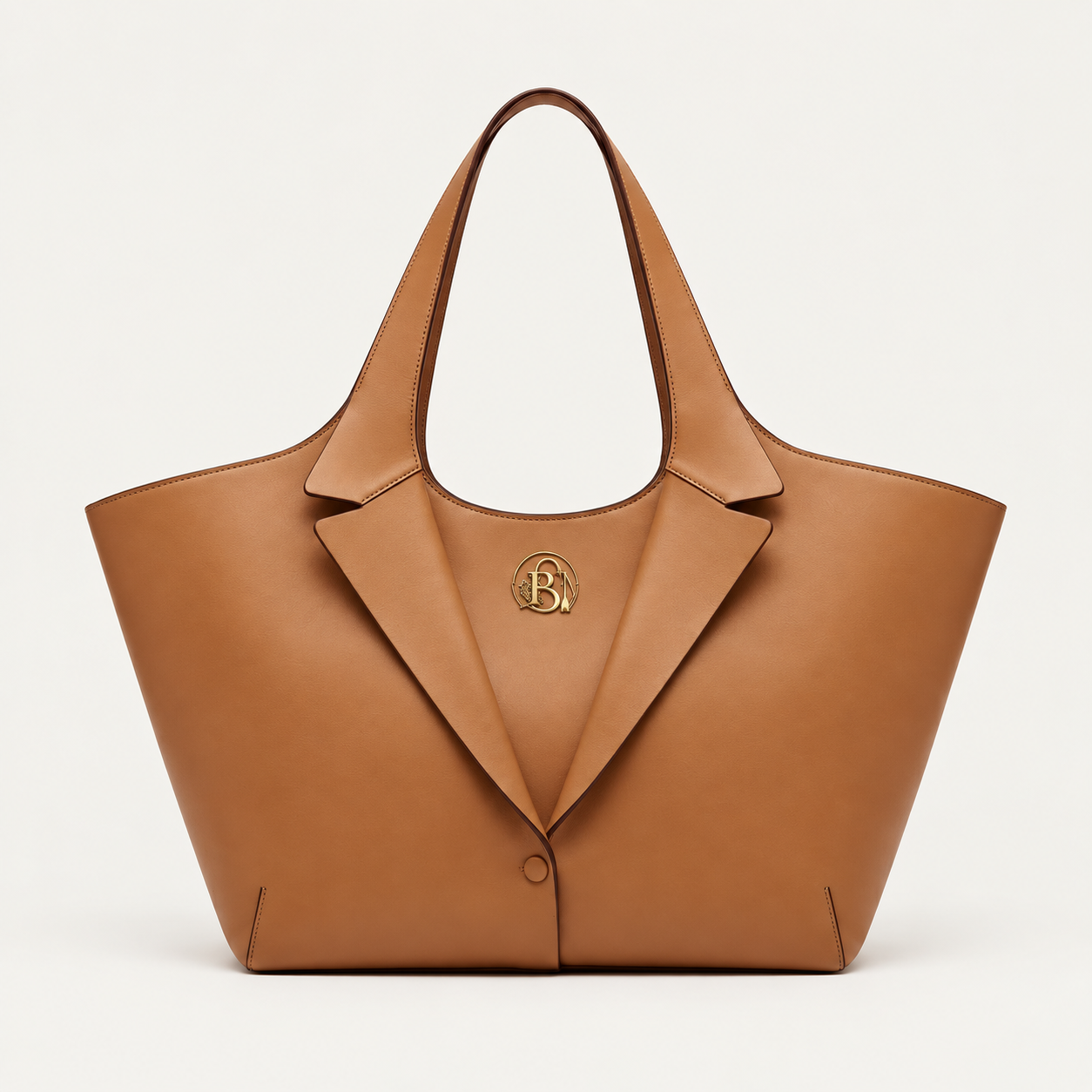 Camel Brown Classic Tote Bag